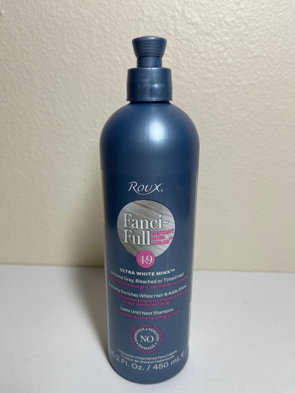 Roux Famci-Full Instant Hair Color 49 Ultra White Minx -